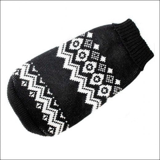 Yorkie-Strickpulli »Norway« - Schwarz