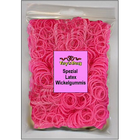 Wickel-Gummis »Spezial« aus Latex - PINK-ROT