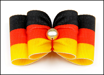 Stoffschleife »Germany«