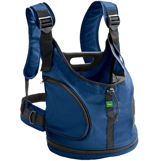 Yorkie-Rucksack / Bauchtragetasche »Cordoba« - Blau