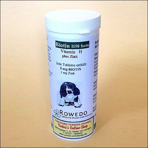 H50 Biotin Forte »Plus Zink« - in Tablettenform