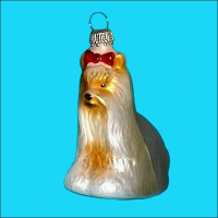 NUR BEI UNS: Christbaumschmuck »Yorkie«