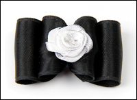 Satin-Haarspange »White Rose Exclusiv«