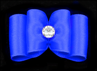 Satin-Haarspange »Noble Blue«