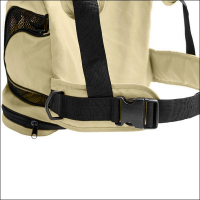Yorkie-Rucksack / Bauchtragetasche »Cordoba« - Beige