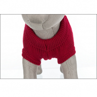 Kleinhunde-Pulli »Dolomiti« - Yorkie-Rot