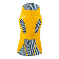 Kleinhunde-Regenmäntelchen »Norderney« - Yellow