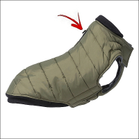 Kleinhunde-Mantel »Salzburg« - Olivgrün