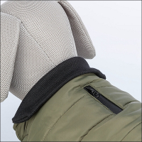 Kleinhunde-Mantel »Salzburg« - Olivgrün