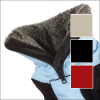 Yorkie-Mantel »Davos« - Schwarz