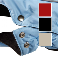 Yorkie-Mantel »Davos« - Schwarz