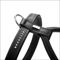 Kleinhunde-Ledergeschirr »Luxus Petit Black«