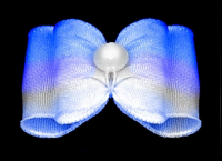 Satin-Haarspange »Rainbow« - Blue