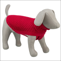 Kleinhunde-Pulli »Meran« - Coralrot