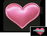 Haarspange »Herzchen Rosé«