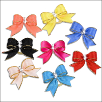 Yorkie-Schleifen im 2-Farben-Kombi »Glitter«