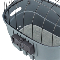 Fahrradkorb mit Klick-Schnellverschluss