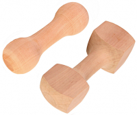 Yorkie's »Holz-Hantel«