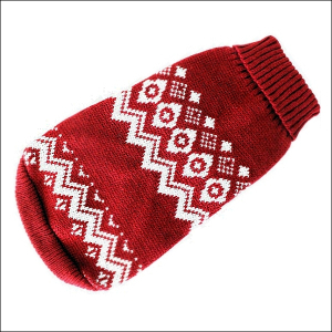 Yorkie-Strickpulli »Norway« - Rot