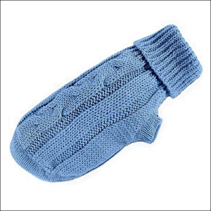 Yorkie-Strickpulli »Tyrol« - Sky-Blue