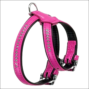 Yorkie-Geschirr »Fashion« - PINK - mit Straß