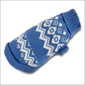 Yorkie-Strickpulli »Norway« - Blau