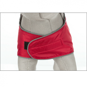 Yorkie-Mantel »Cappotino« - Red