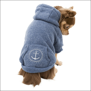 Kleinhunde-Hoody »Nordsee« - Softblue