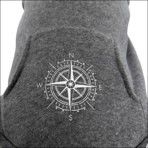 Kleinhunde-Hoody »Nordsee« - Softgray