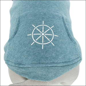 Kleinhunde-Hoody »Nordsee« - Petrol