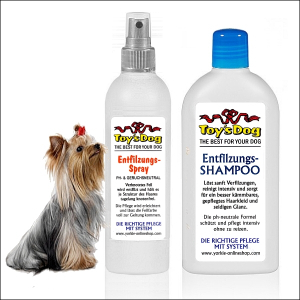KOMBI: Entfilzungs-Shampoo & Entfilzungs-Spray