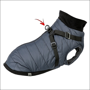 Kleinhunde-Mäntelchen »Trentino« - Pigeonblue